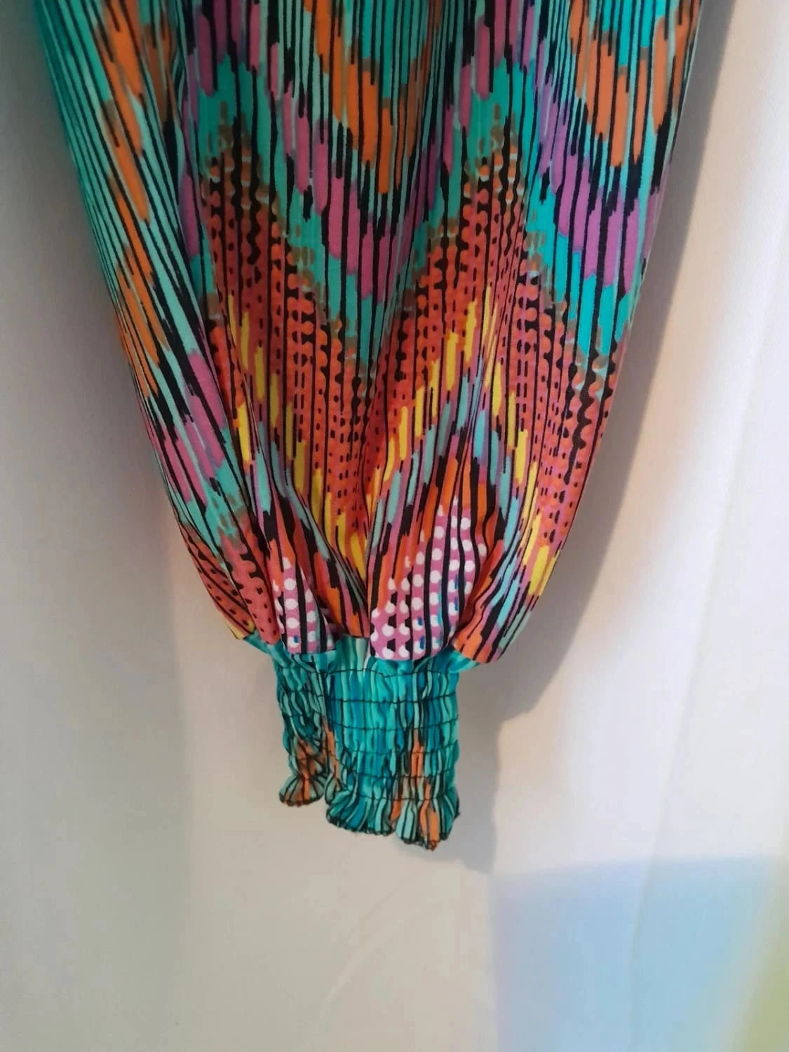 Pantalón colorido, estilo Bohème, talla 36 – photo 5